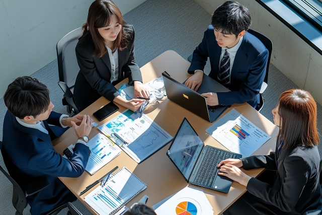 金融機関との調整画像
