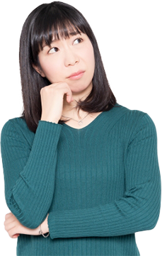 困っている女性の画像