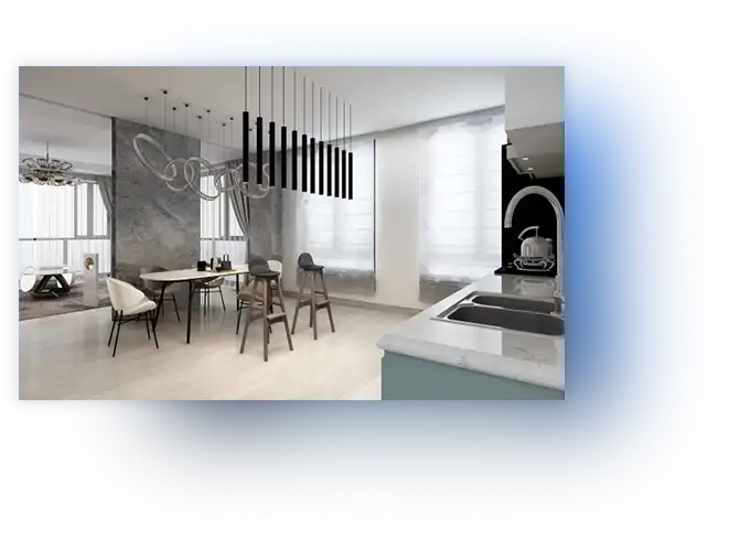 お客様と従業員の写真