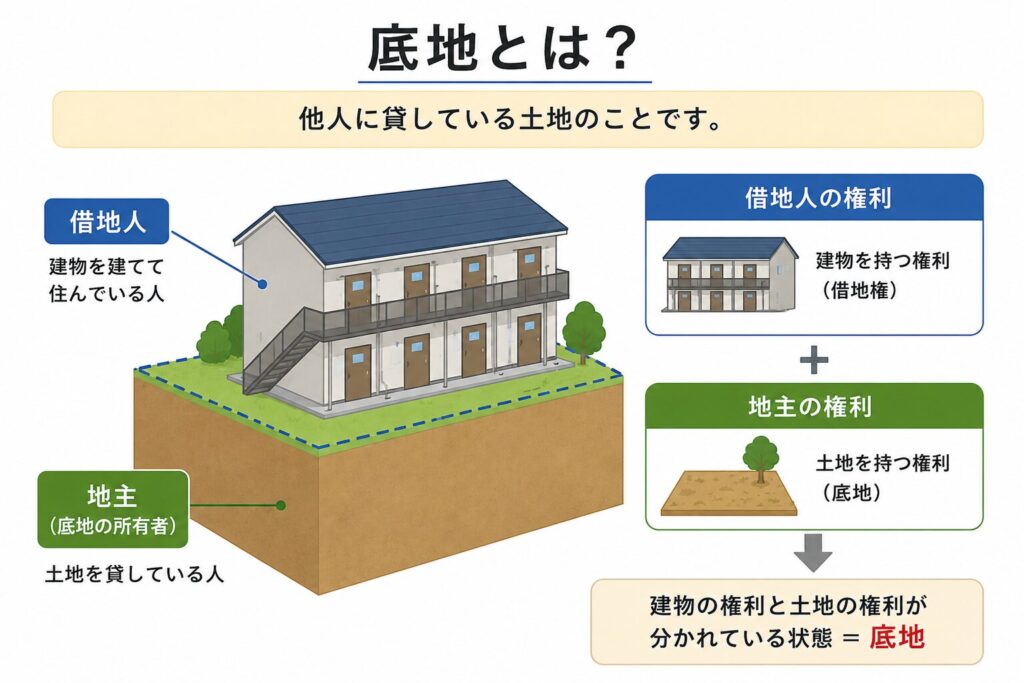アパート底地とは