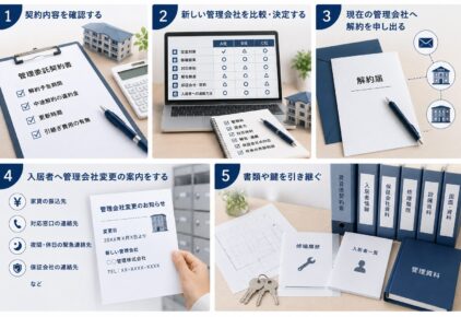 管理会社変更の手順