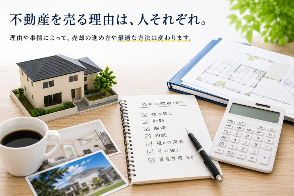 売却理由を整理する