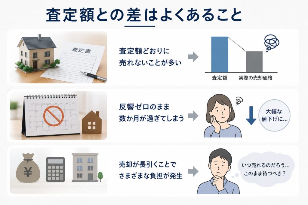 実は多くの人が経験している「査定額との差」