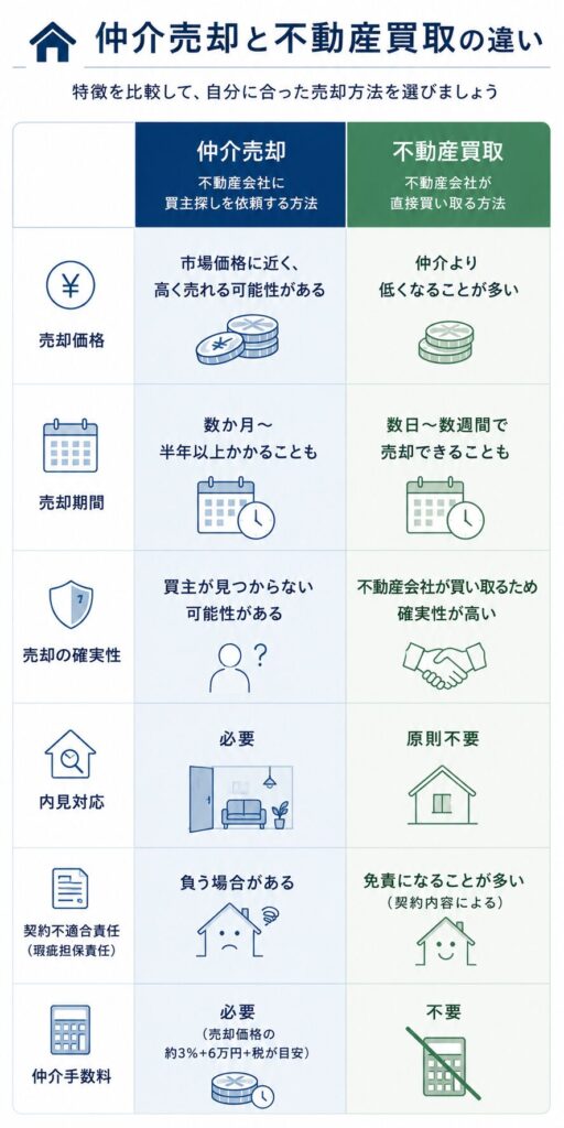 買取・売却 比較表