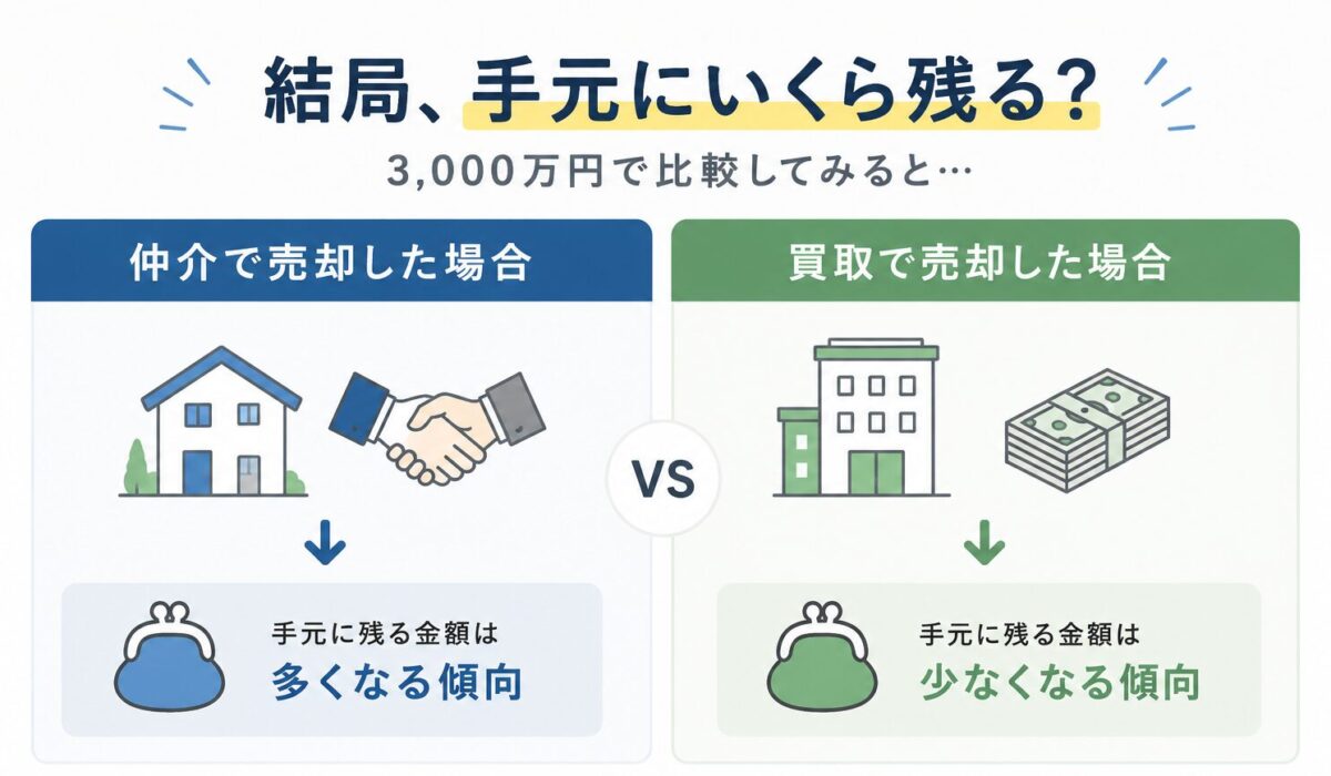 仲介売却と不動産買取の違い｜自分に合った売却方法を選ぼう