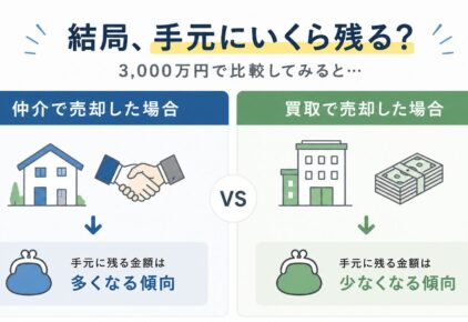 仲介売却と不動産買取の違い｜自分に合った売却方法を選ぼう