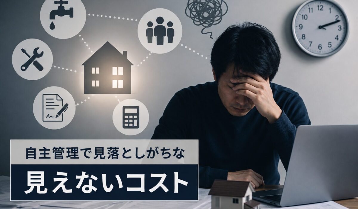 自主管理で見落としがちな「見えないコスト」