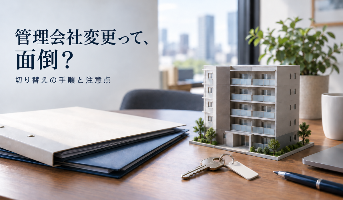 「管理会社変更って面倒?」切り替える手順と事前に知るべきこと