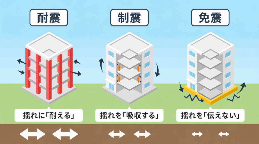 構造で見る「地震に強いマンション」の違い